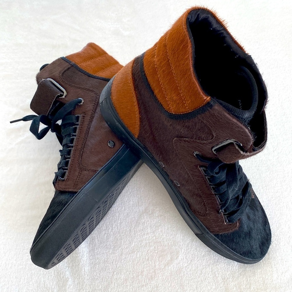 Android Homme Sneakers/Shoes. Made from high-quality pony hair and leather.Sz 10 - Picture 3 of 14